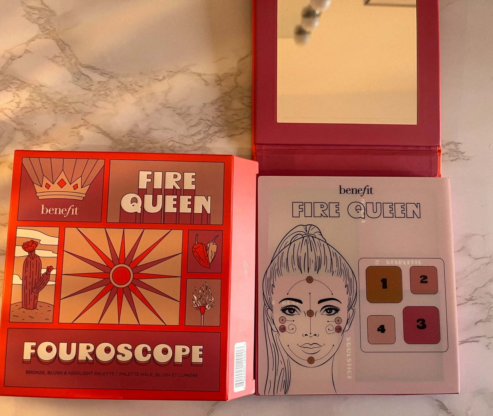 Paleta fosforescente Rainha do Fogo – photo 3